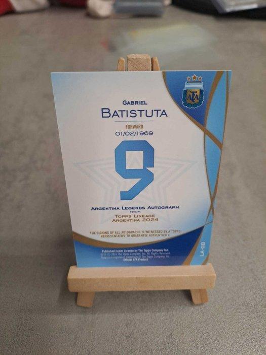 2024 Topps Lineage Argentina Gabriel Batistuta /80 Auto - 1, Verzamelen, Stickers