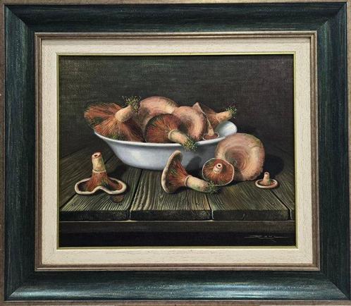 Raúl Martínez Ildeforn (1933-2006) - Cosecha de otoño, Antiek en Kunst, Kunst | Schilderijen | Klassiek