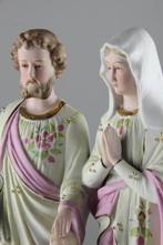 Gräfenthal - Figurine - Holy Family - Biscuit de porcelaine, Antiquités & Art