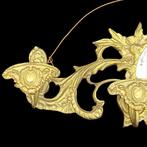 Miroir - Métal, Feuille dor - portemanteau de style baroque