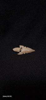 Neolithisch Vuursteen Punt van pijl Biface uit het, Antiek en Kunst