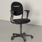Ahrend 220 bureaustoel, zwart, 1D armleggers., Huis en Inrichting, Bureaustoelen, Ophalen of Verzenden, Gebruikt