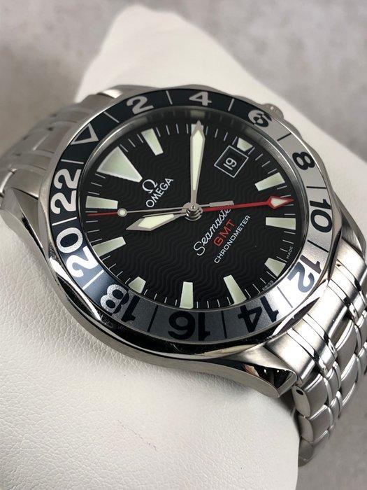 Omega - Seamaster 300 GMT 50th Anniversary Diver Automatic -, Handtassen en Accessoires, Horloges | Heren