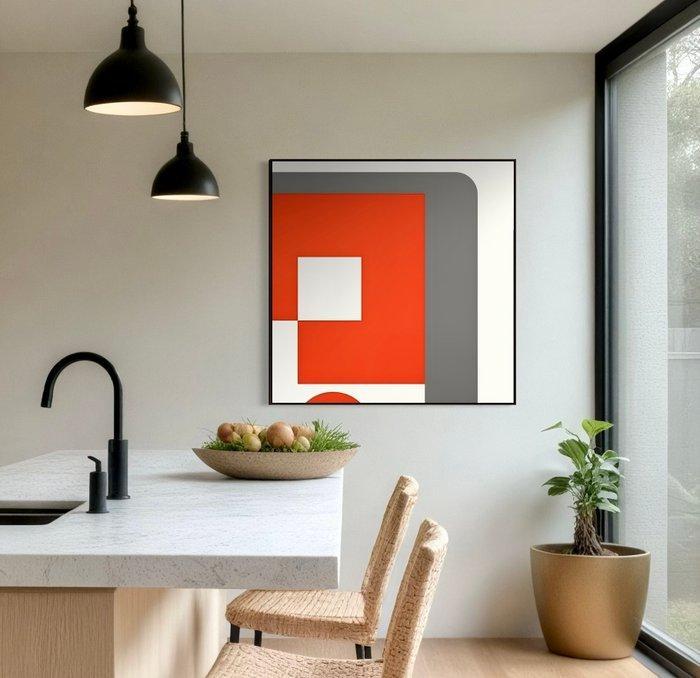 Jonathan Antony - Utopian # 1357. XL Framed. 920 x 920 mm, Antiek en Kunst, Kunst | Schilderijen | Modern