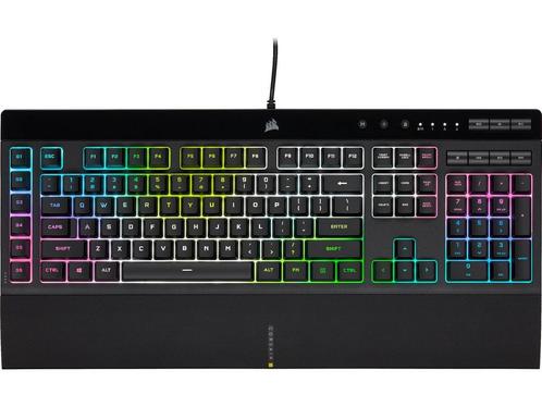 Corsair K55 RGB Pro XT Qwerty Gaming Toetsenbord - Zwart, Huis en Inrichting, Woonaccessoires | Overige, Nieuw, Verzenden