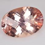 1 pcs Oranje, Roze Morganiet - 17.24 ct - International, Nieuw