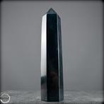 Natuurlijke zwarte toermalijn obelisk Wachter van kracht en, Verzamelen, Mineralen en Fossielen