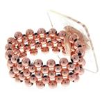 Corsage polscorsage little lady kids rosé gold 6 cm / st, Nieuw