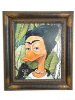 Ommo Wille Giclée - Donald Duck - Selbstportrait Kahla, Nieuw