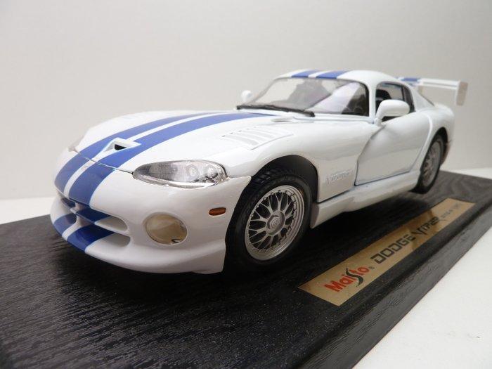 Maisto 1:18 - Modelauto - Dodge Viper GTS-R (1997), Hobby en Vrije tijd, Modelauto's | 1:5 tot 1:12
