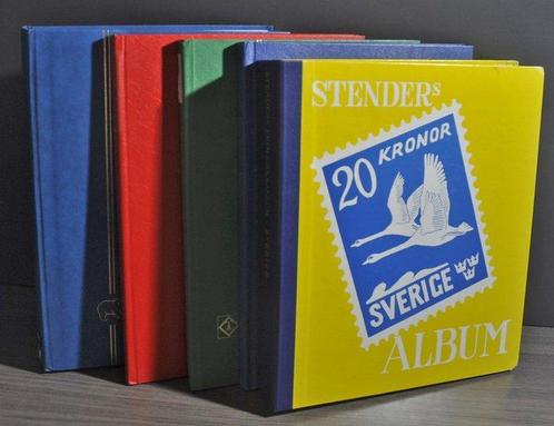 Scandinavië  - Partij met o.a. een verzameling Zweden in een, Postzegels en Munten, Postzegels | Amerika