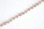Armband - 18 karaat Roségoud - 1.09ct. tw. - Diamant, Handtassen en Accessoires, Armbanden, Nieuw