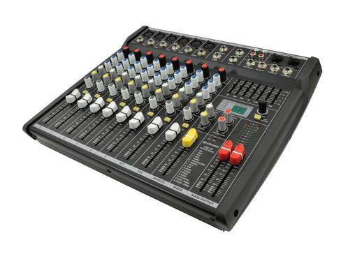Citronic CSL-10 10 Kanaals Stage Mixer Met DSP Effecten, Muziek en Instrumenten, Microfoons