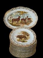 Giraud - Limoges France - Service de chasse Gibier - Service, Antiek en Kunst
