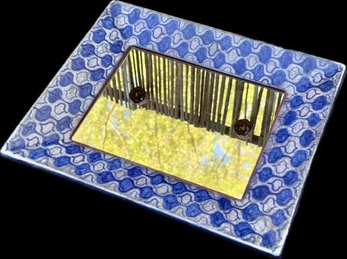 Michael Anderson & Son - Marianne Starck - Miroir - Faïence,, Antiek en Kunst, Antiek | Glaswerk en Kristal
