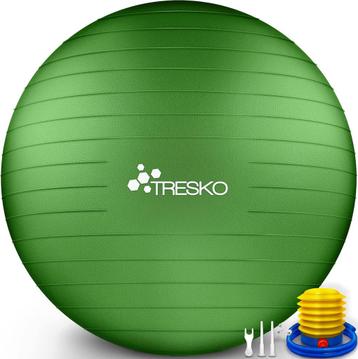 Tresko Gymnastiekbal met gratis oefenposter, inclusief lucht, Verzenden