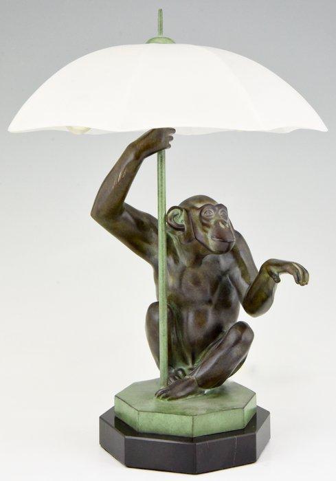 Max Le Verrier - Lamp - PLUIE - Metaal, Marmer, Glas - Art, Antiek en Kunst, Kunst | Designobjecten
