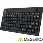 Adesso EasyTrack 310 Mini Trackball toetsenbord Zwart, Verzenden