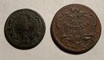 Oostenrijk. Maria-Theresia. Lot of 2 coins: 1/2 & 1 Kreutzer, Postzegels en Munten