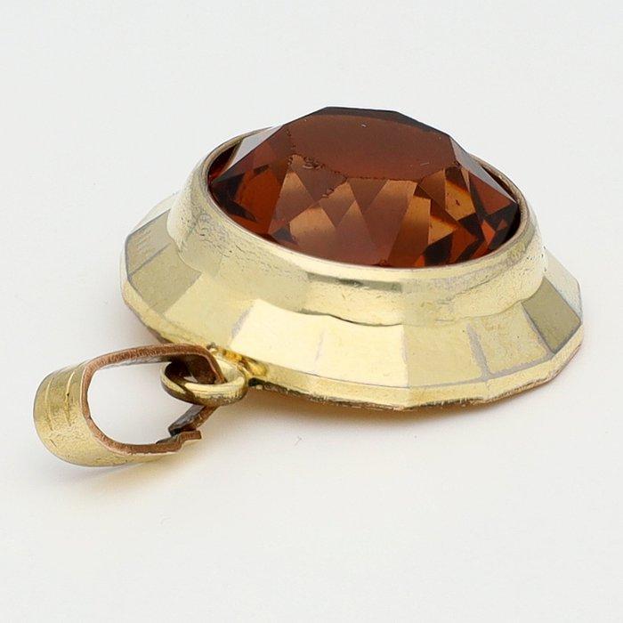 Pendentif - 14 carats Or jaune - Citrien, Bijoux, Sacs & Beauté, Bijoux anciens