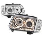 PHARES VOLKSWAGEN VW POLO 6N2 99-01 YEUX DANGE FOND CHROME, Verzenden, Nieuw