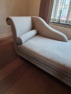 Chaise longue - Lin, Bois