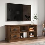 vidaXL Tv-meubel 102x35,5x47,5 cm bewerkt hout bruin, Huis en Inrichting, Verzenden, Nieuw