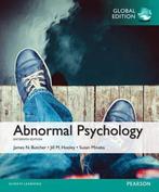 Abnormal Psychology, Global Edition 9781292069289, Livres, Verzenden, Butcher James