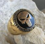 The Punisher - Hypoallergenic Surgical Steel 24kt gold, Nieuw