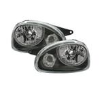 PHARES POUR OPEL CORSA B 93-00 ANGEL EYES FOND NOIR H4, Auto-onderdelen, Verzenden, Nieuw