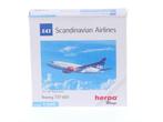 Schaal 1:500 Herpa 511704 Boeing 737-600 SAS Scandinavia..., Hobby en Vrije tijd, Ophalen of Verzenden, Zo goed als nieuw