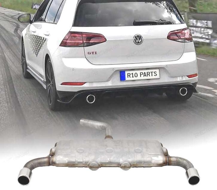 LIGNE DECHAPPEMENT VOLKSWAGEN VW GOLF 7 7.5 12-20 LOOK GTI, Auto-onderdelen, Uitlaatsystemen, Verzenden