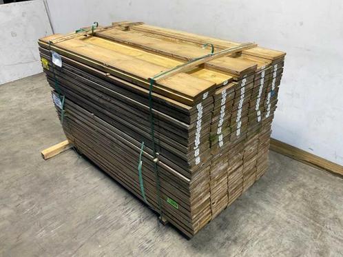 Veiling - 100x Grenen plank geschaafd 180x20x2cm, Doe-het-zelf en Bouw, Hout en Planken, Nieuw
