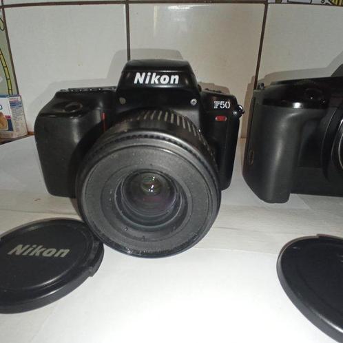 Canon, Nikon F50 + 35-80mm / EOS 650 + EF 1,8/50mm |, Audio, Tv en Foto, Fotocamera's Analoog