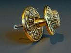 Deurklink - 1920-1930 - Massieve messing deurknop met