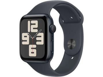 Apple Watch SE (2024) - Smartwatch - GPS - 44mm - Zwart beschikbaar voor biedingen