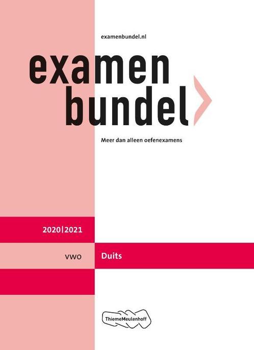 Examenbundel vwo Duits 2020/2021 9789006781373, Boeken, Schoolboeken, Gelezen, Verzenden