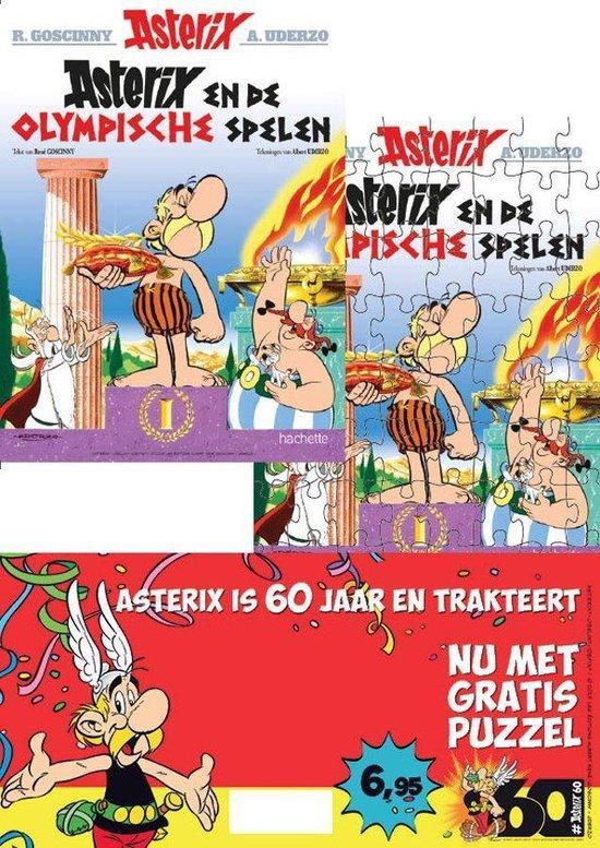 Asterix 12. asterix en de olympische spelen + puzzel, Boeken, Literatuur, Zo goed als nieuw, Verzenden