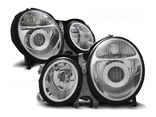 Chrome koplampen geschikt voor Mercedes E-klasse W210, Autos : Pièces & Accessoires, Éclairage, Envoi