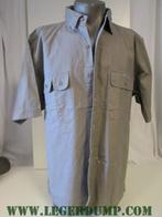 Overhemd grijs met korte mouw (Overhemden, Kleding), Vêtements | Hommes, Chemises, Verzenden