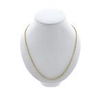 Gouden jasseron ketting., Ophalen of Verzenden, Gebruikt, Overige kleuren, Goud