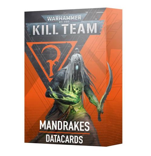 Kill Team Mandrake datacards (Warhammer nieuw), Hobby en Vrije tijd, Wargaming, Ophalen of Verzenden
