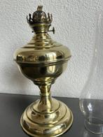 Olielamp - Messing, Glas