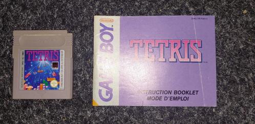 Tetris met boekje maar zonder doosje (Gameboy tweedehands, Games en Spelcomputers, Games | Nintendo Game Boy, Ophalen of Verzenden