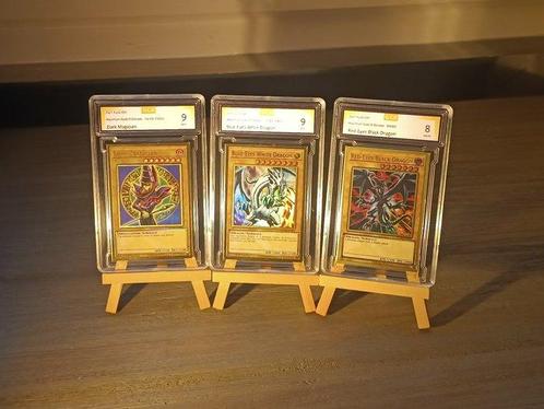Konami - 3 Card - Red-Eyes Black Dragon, Dark Magician and, Verzamelen, Overige Verzamelen