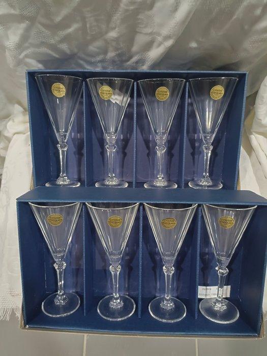 cristal d Arques - Tafelservies (8) - Kristal, Antiquités & Art, Antiquités | Meubles | Tables