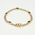 Armband - 14 karaat Geel goud - 3.20ct. tw. Saffier, Nieuw