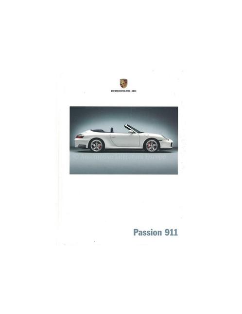 2004 PORSCHE 911 CARRERA HARDCOVER BROCHURE FRANS, Livres, Autos | Brochures & Magazines