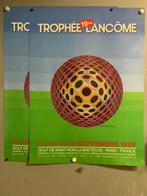 Vasarely - Trophée Lancôme - Golf x2, Antiquités & Art, Art | Dessins & Photographie