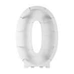 Witte Ballonnen Standaard 0 Jaar 81cm, Hobby en Vrije tijd, Verzenden, Nieuw